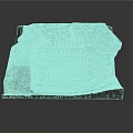 Rock Sculpture Carving With Cave like Structure And Textured Interior Patterns