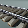 Durable Railroad Tracks With Concrete Sleepers And Rail Fasteners For Efficient Railway Infrastructure