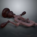 Manual Kitchen Juicer Tool With Wooden Handles For Fresh Fruit Juice Extraction