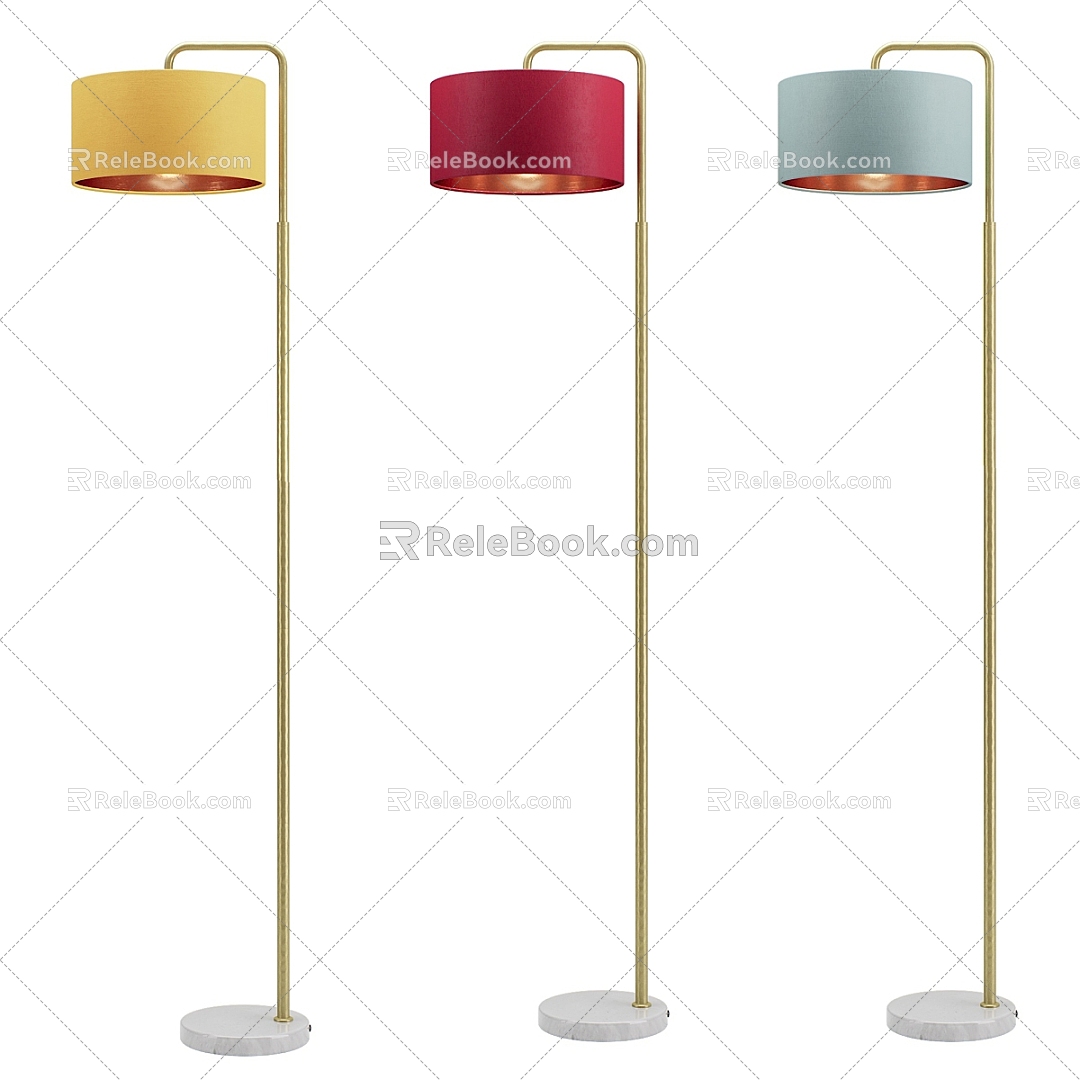 Modern Simple Light Luxury Floor Lamp Floor Lamp Simple Floor Lamp 3d model