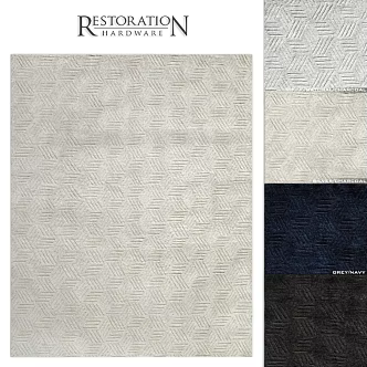 modern square carpet square carpet 3d model