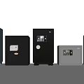 Modern Safe Safe Safe Safe Lockbox Safe 3d model
