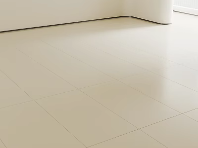Ceramic Light Color Floor Tiles in Modern Style for Living Room Decoration 3d model
