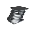 Durable Metal Mechanical Component With Stacked Multi Layer Ring Structure