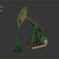 Automotive Fuel Pump Mechanical Components As Essential Car Parts With Metal Frame Structure
