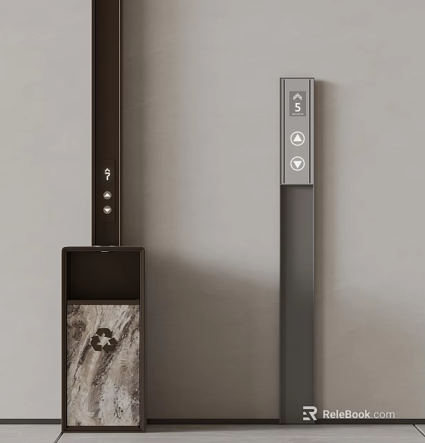 Modern Smart Door Locks With Fingerprint Keypad And Different Color Designs 3d model 