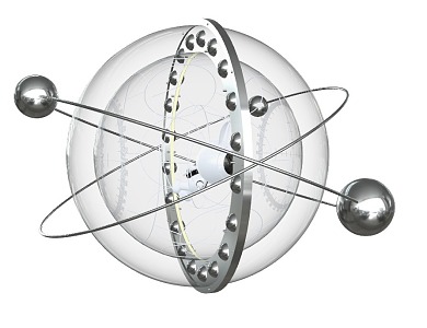 Space Walk Ball 3d model