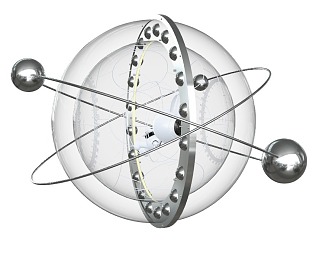 Space Walk Ball 3d model