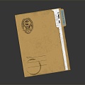 book notebook file 3d model