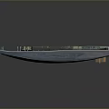 Boat Shaped Architectural Model With Blue Water Area And Interior Facilities