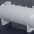 Oil tank Gas storage tank Water storage tank 3d model