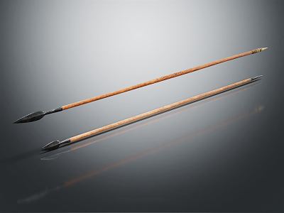 Modern Spear 3d model