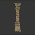 Columns Stone Columns Stone Columns Old Columns Roman Columns Roman Columns Classical Columns Greek Columns 3d model