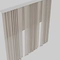 Elegant Beige Sheer Window Curtains Flowy Voile Soft Light Filtering Home Decor