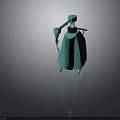 Turquoise Endo Atlas Medical Equipment With Mobile Arm And Wheels