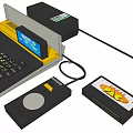 Modern Game Machine 3d model