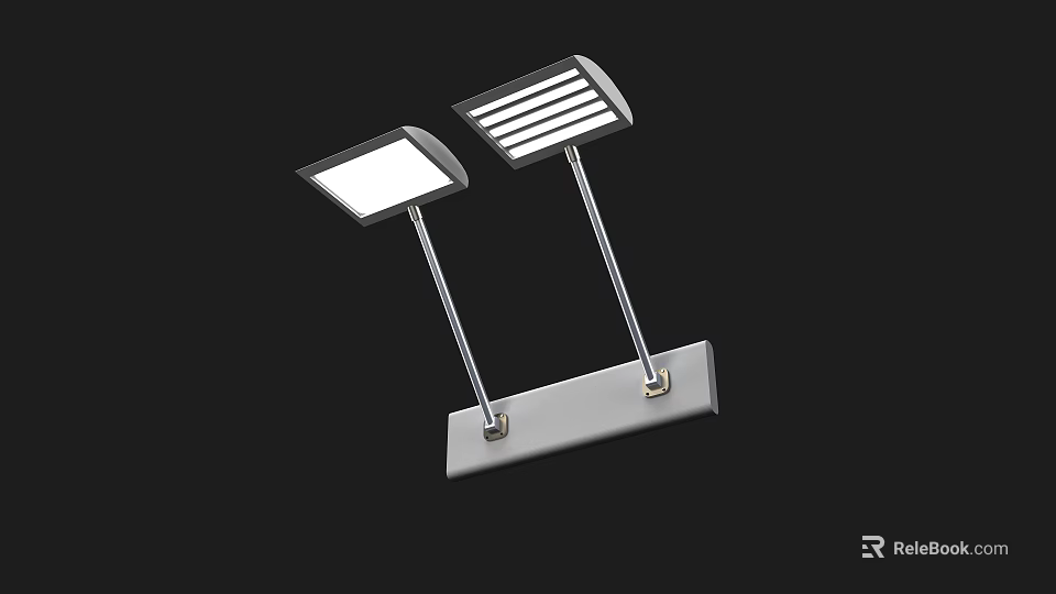 Modern Downlights And Spotlights With Adjustable Metal Brackets For Indoor Lighting 3d model 