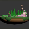 Game Environment Game Scene Fairy Tale Scene Fairy Tale Magic Scene Magic Item Fantasy Scene 3d model