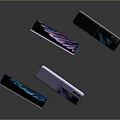 Multiple Foldable Smartphones With Sleek Design And Modern Display Features