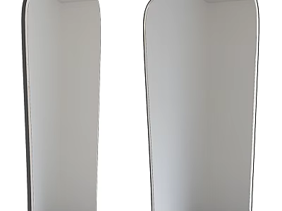 Sleek Modern Standing Mirror Design For Home Interior Decor And Style 3d model