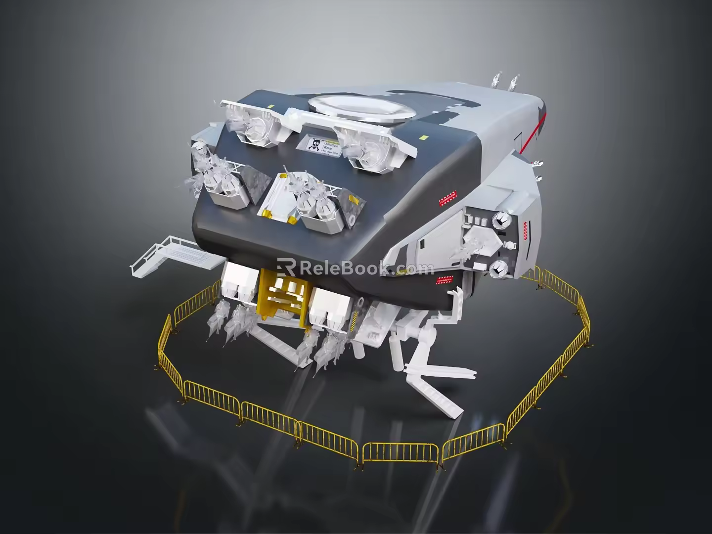 Spaceship Spacecraft 3d model