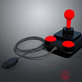 Modern Gamepad Wireless Gamepad Game Console Accessories Handle 3d model