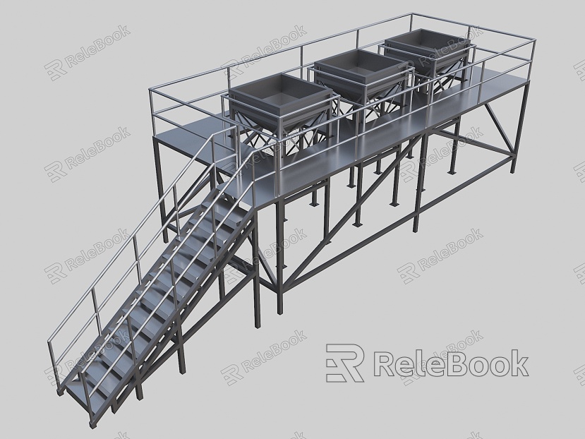 Feeding Platform Feeding Equipment Platform Workshop Feeding Conveying Equipment model