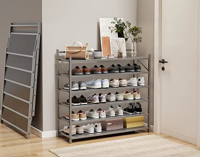 Modern Shoe Rack Foldable Shoe Rack 3d model Modern Shoe Rack Foldable Shoe Rack 3d model