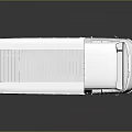 Silver Functional Commercial Vehicle With Cargo Bed And Classic Style 3d model
