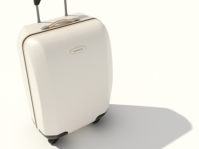 Trolley Case Luggage Suitcase model