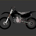 Motorcycle Two-wheeled Motorcycle Cross-country Motorcycle Road Race Motorcycle Motor Vehicle Transport 3d model