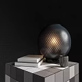 Modern table lamp bedside atmosphere table lamp 3d model