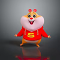 Dutch Pig Cartoon Characters Cartoon Animals Cartoon Small Animals Game Characters Virtual Characters Anime Characters 3d model