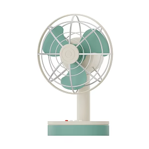 Modern electric fan Old-fashioned electric fan Cartoon electric fan 3d model