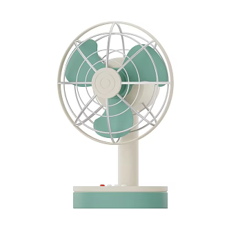 Modern electric fan Old-fashioned electric fan Cartoon electric fan 3d model