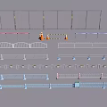 Road Facilities Featuring Fences Barriers Traffic Cones And Safety Railings