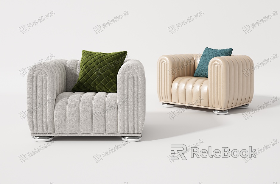 Modern Lazy Sofa model