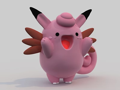 Modern Toy Fat Ding 3d model Modern Toy Fat Ding 3d model