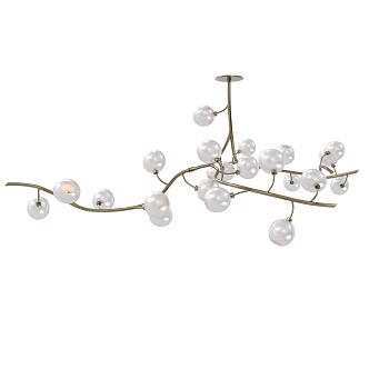 Light Luxury Chandelier 3d model