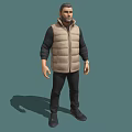Cartoon Man Characters Modern Characters Male Characters Game Characters 3d model