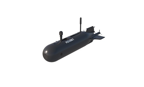 Domestic Large Unmanned Submersible 3d model