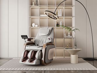 Modern massage chair 3d model