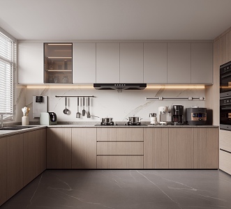 Modern Kitchen 3d model