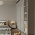 Modern Cozy Kids Bedroom Interior With Toys And Decor