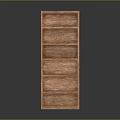 Tall Brown Wooden Bookshelf With Multiple Shelves And Simple Structure