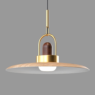 Nordic Simple Chandelier 3d model