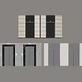 Modern Elevator Combination Traction Elevator Landing Elevator Door Elevator Room Office Building Elevator Community Elevator 3d model