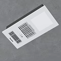 Panasonic Modern Ceiling Ventilation And Lighting Unit With Built In Design 3d model