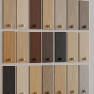 Modern wood flooring wood veneer wood grain brick solid wood flooring log flooring 3d model