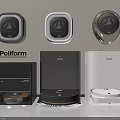 Smart Home Cleaning Machines With ECOVACS Multiple Models Sleek Black White Designs
